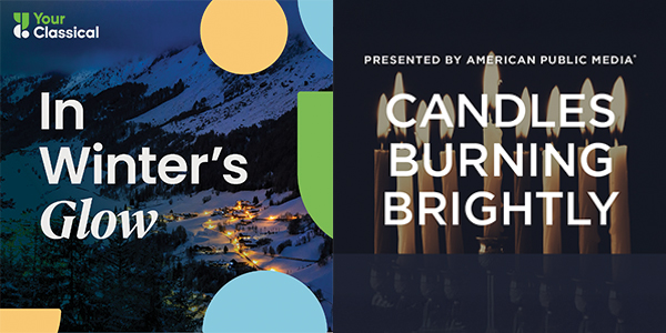 In Winter's Glow, Candles Burning Brightly